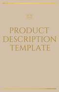 High Converting Product Description Template