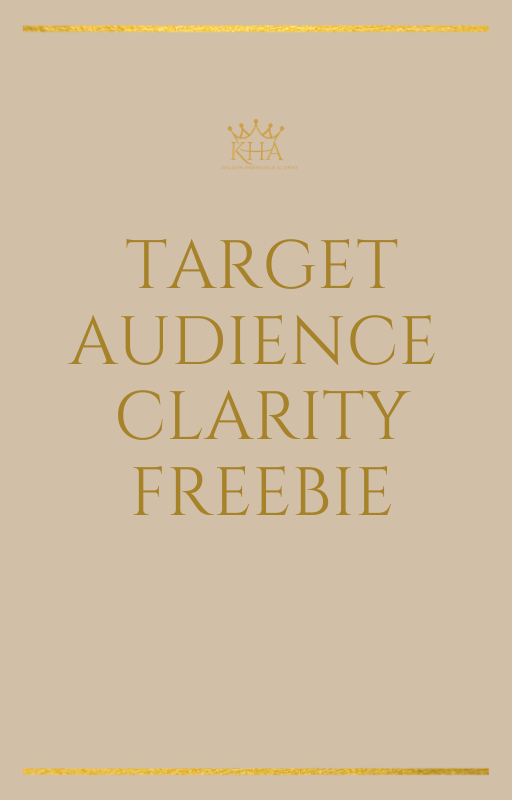 Target Audience Clarity Worsksheet (Freebie)